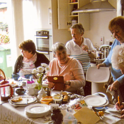 Irene McLaughlin's coffee morning