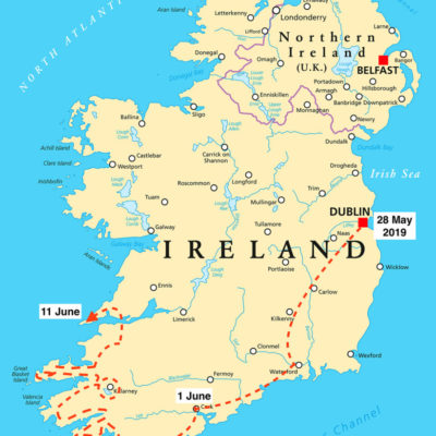 Brendan McGill's Irish Odyssey, a round-Ireland bike ride