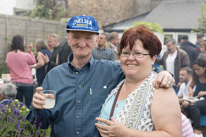 Kairos community stalwarts: Paddy and Helen Ryan at the Garden Day Programme\'s BBQ, 2017.