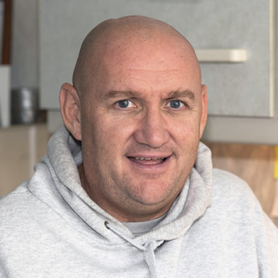 Frank McDonald Kairos support worker for ex-offenders