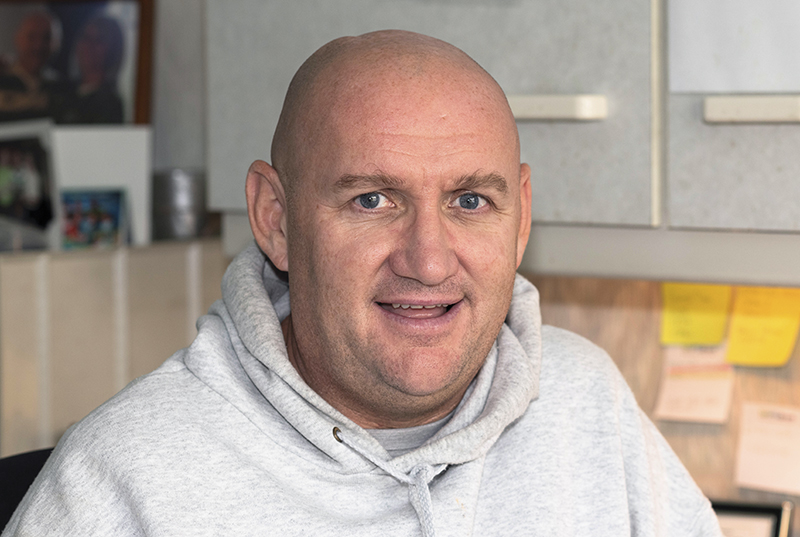 Frank McDonald, Kairos support worker for ex-offenders