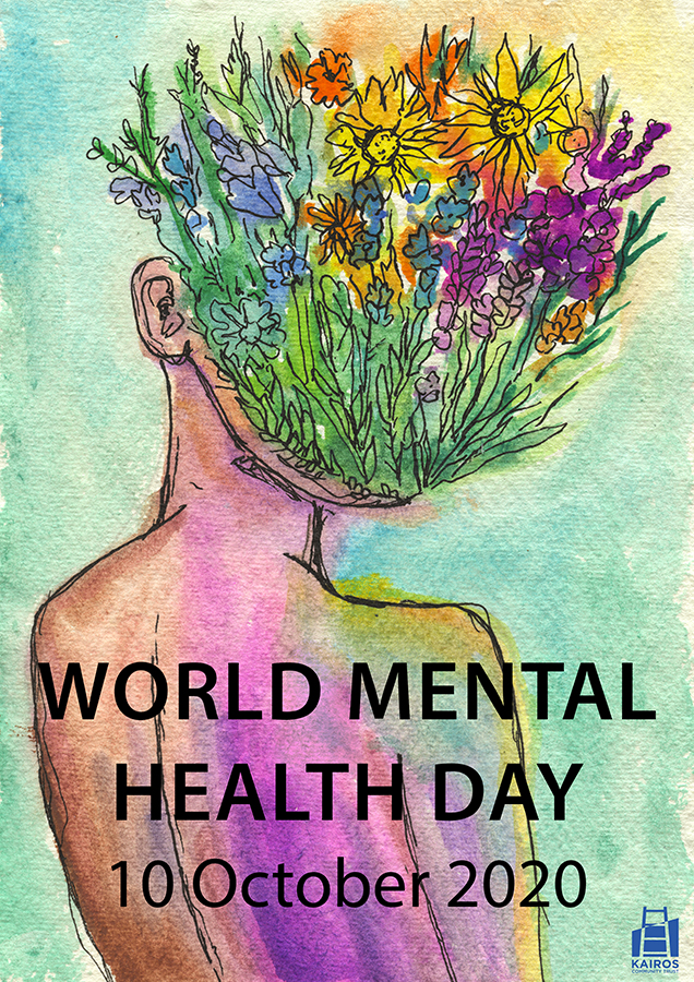 Kairos poster by Antonia for World Mental Health Day 2020
