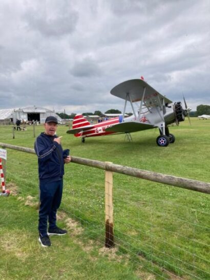 James, about to take to the skies once again